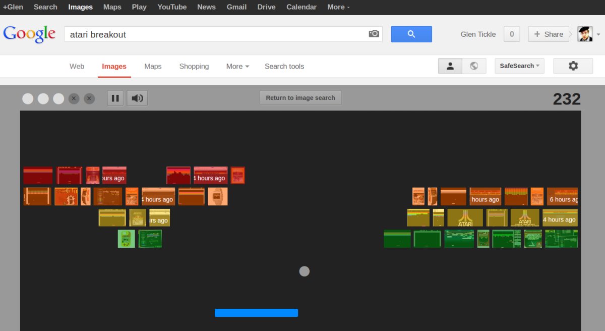 Atari Breakout in Google Image Search